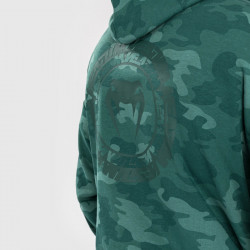 Sudadera con capucha Venum Vortex XL para home - camuflaje turquesa