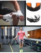 Vendas, bucales y combas de boxeo